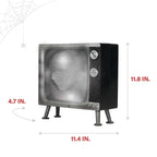 11.8 in Haunted TV by Tekky, Premium Halloween Animatronic, HHHAUNTTV-1FLSA