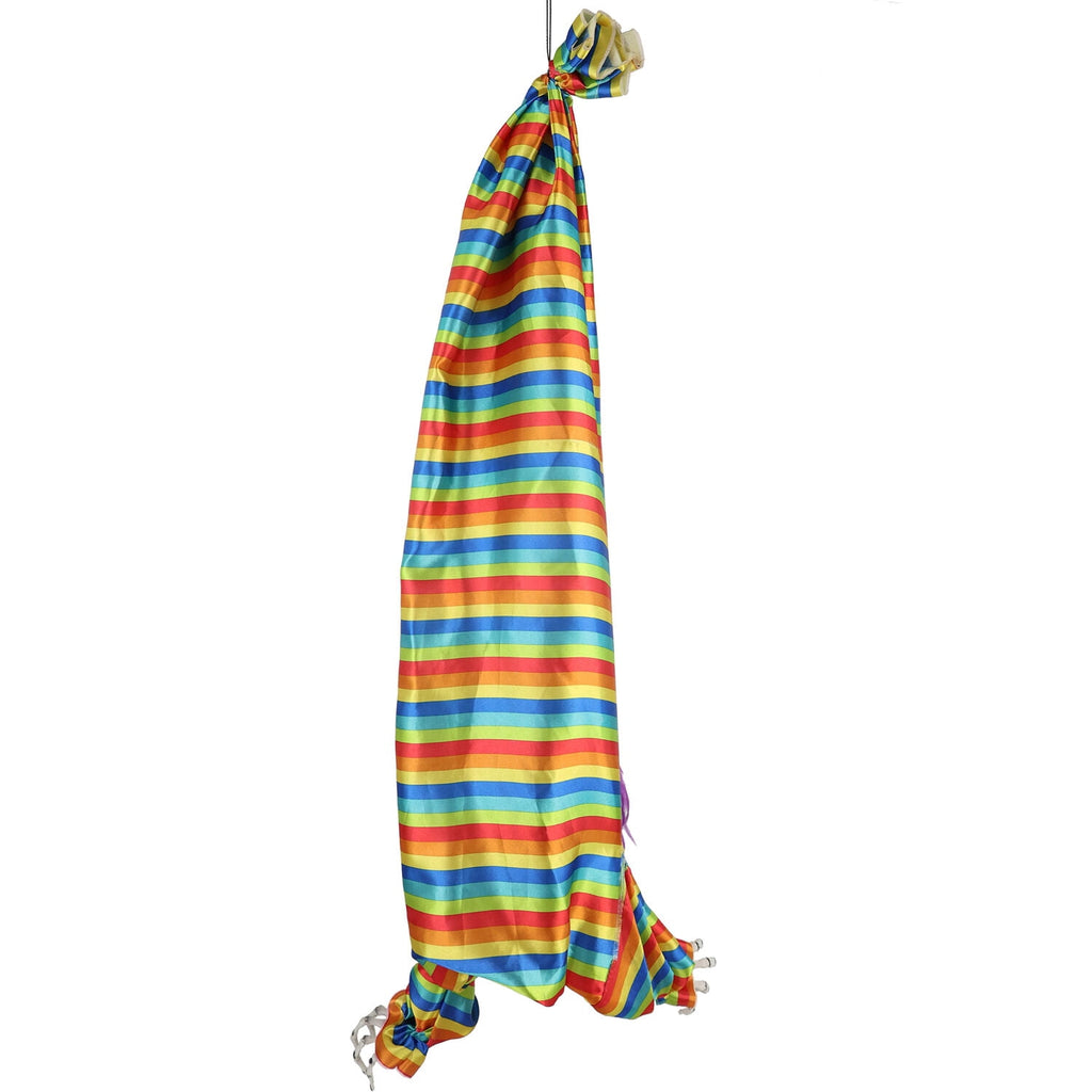 47 in Animatronic Hanging Upside Down Clown with Lights and Sound, Halloween Decoration, HHCLOWN-39HLSA