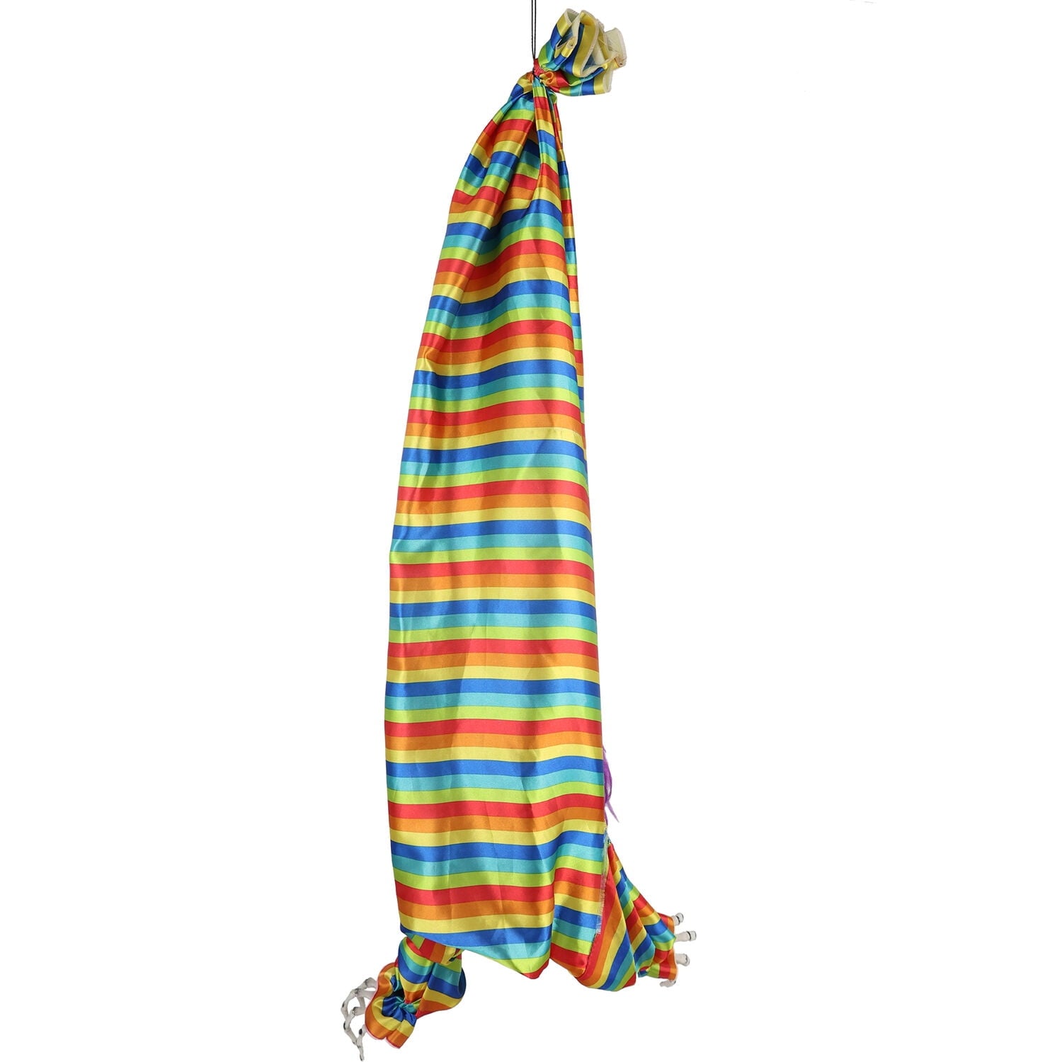 47 in Animatronic Hanging Upside Down Clown with Lights and Sound, Halloween Decoration, HHCLOWN-39HLSA