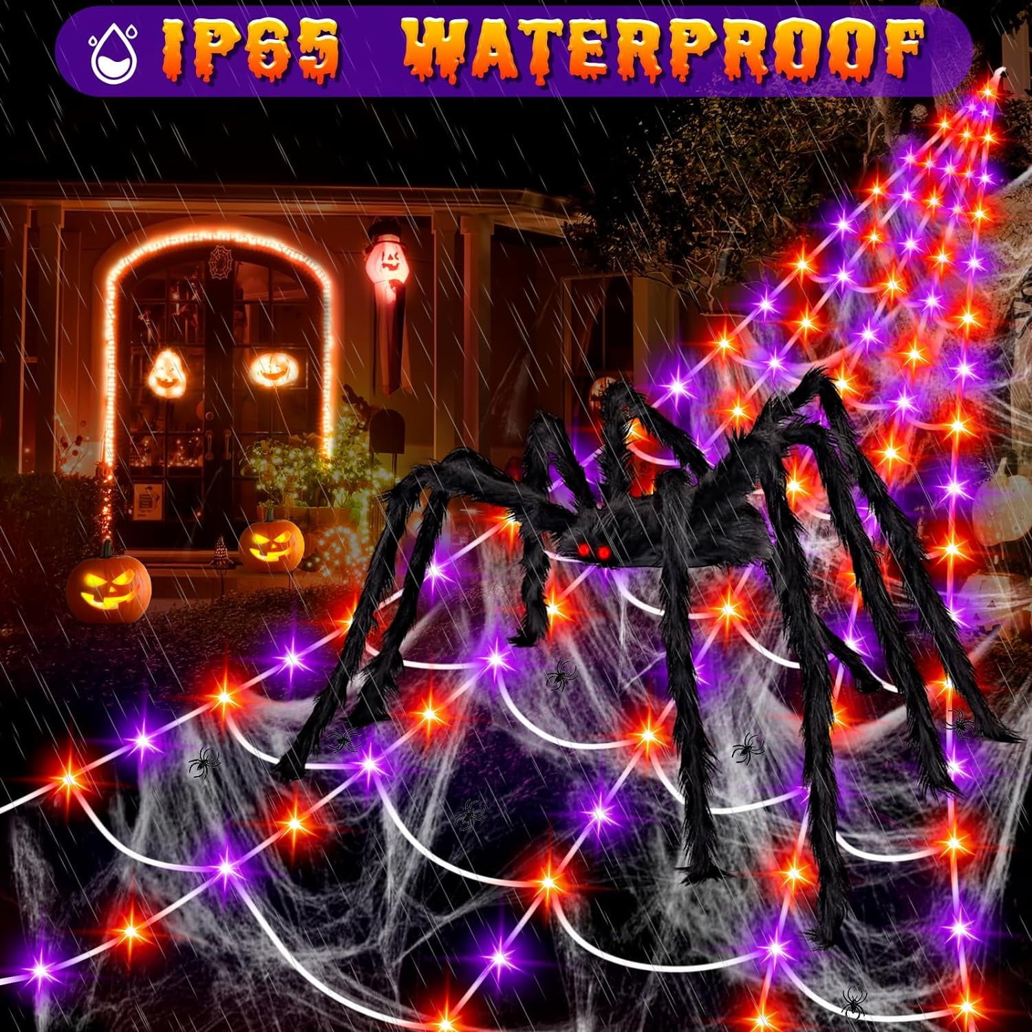Xylobyte Halloween Decorations Purple Outdoor Decorations (1.28 lb)