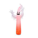 Gymax 12ft Inflatable Halloween Ghost Blow Up Decoration w/ Built-in Flame Light
