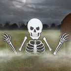 Big Dot of Happiness Scary Skeleton - Big Skeleton Yard Sign Outdoor Lawn Decorations - Halloween Party Yard Signs