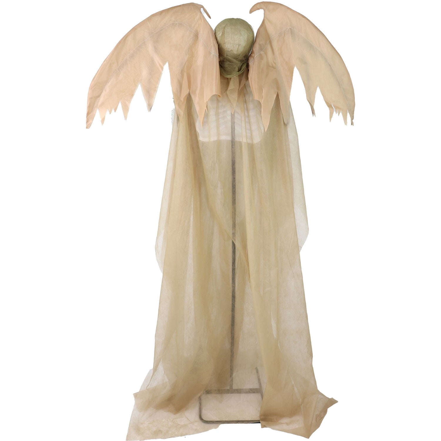 5.5 ft Life-size Animatronic Reaper with Wings, Halloween Decoration, HHWINGSKEL-4FLSA
