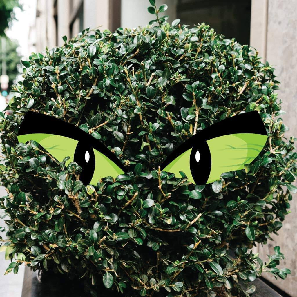 Victory Store Halloween Yard Decorations - Scary Eyes 12 Piece Multicolor Set