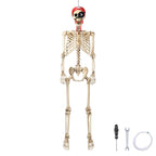 Yescom Pirate Life Size Skeleton Poseable Full Size 5.6 Ft Halloween Party Decorations Haunted House 2026