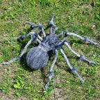 45inch Giant Spider Halloween Decorations,Scary Spider Halloween Outdoor Party Decorations Props Halloween Yard Decorations,Black