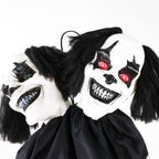 Lifesize 5.5 ft Animatronic Two-Headed Clown with Lights and Sound, Indoor/Outdoor Halloween Decoration, HHCLOWN-37FLSA