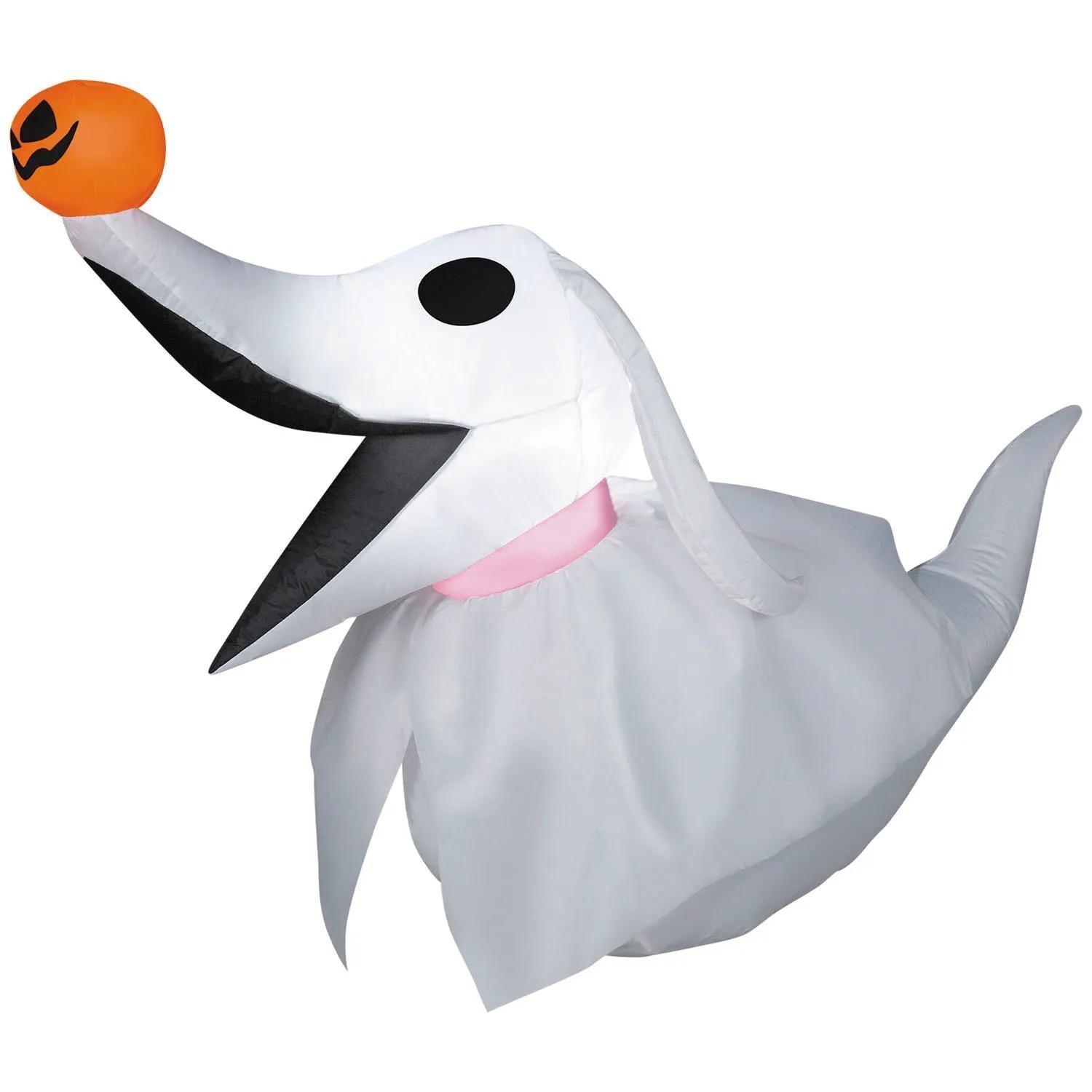 Disney Inflatable Zero Halloween Decoration - White