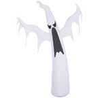 HOMCOM Halloween Inflatable Ghost with LED Lights for Garden Indoor Outdoor