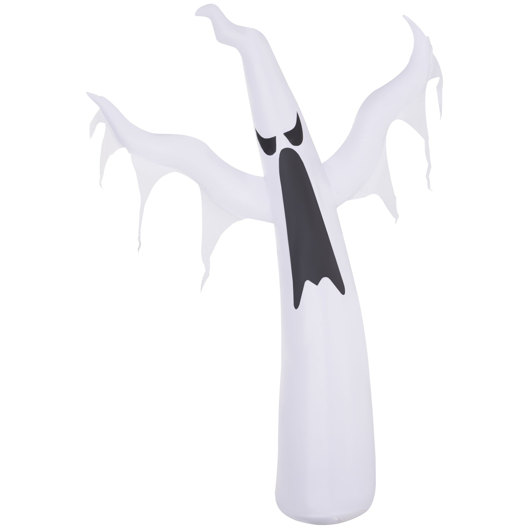 HOMCOM Halloween Inflatable Ghost with LED Lights for Garden Indoor Outdoor
