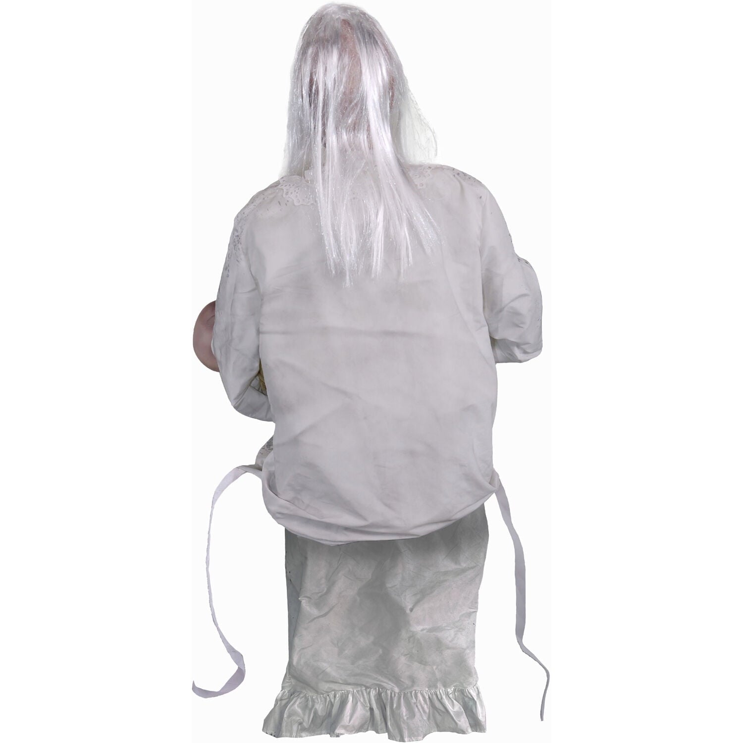 2.9 ft Animatronic Gravely Granny by Tekky Halloween Decoration with Motion-Activated Sounds, HHGRVLYGRNY-1FLSA