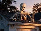 48" Halloween Giant Groundbreaker Skeleton, Halloween Decoration for Outdoor Yard and Porch