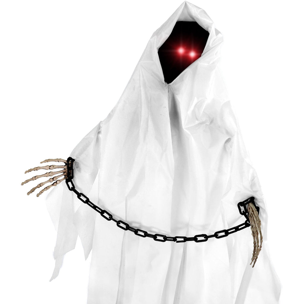 4.3 ft Touch-Activated Animated Spectre on Tomb Halloween Accessory, HHRPRTOMB-1FLSA