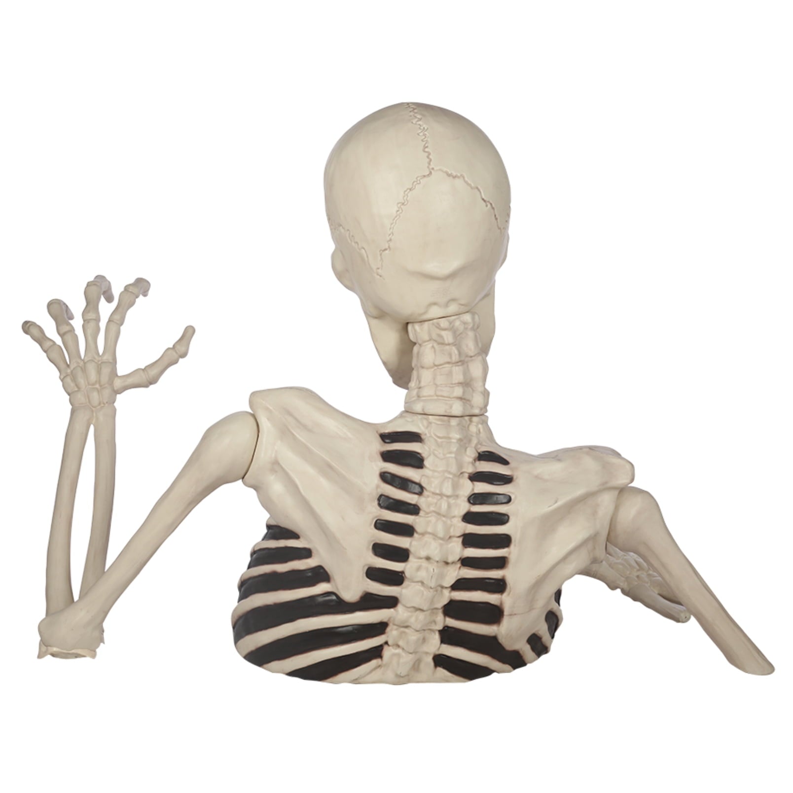 48" Halloween Giant Groundbreaker Skeleton, Halloween Decoration for Outdoor Yard and Porch