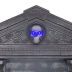 6.7 ft. Motion-Triggered Mausoleum Halloween Animatronic by Tekky, HHMAUSOLEUM-1FLSA