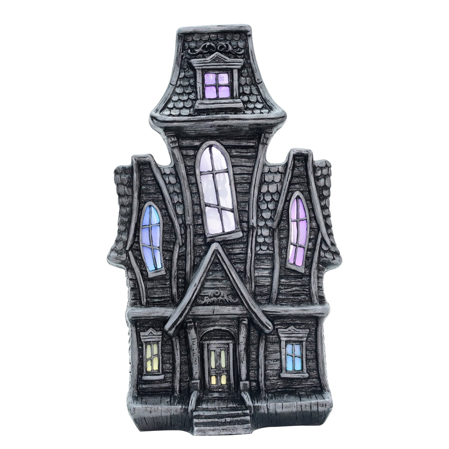 Animated Haunted House 24" Plastic Indoor Halloween Decoration