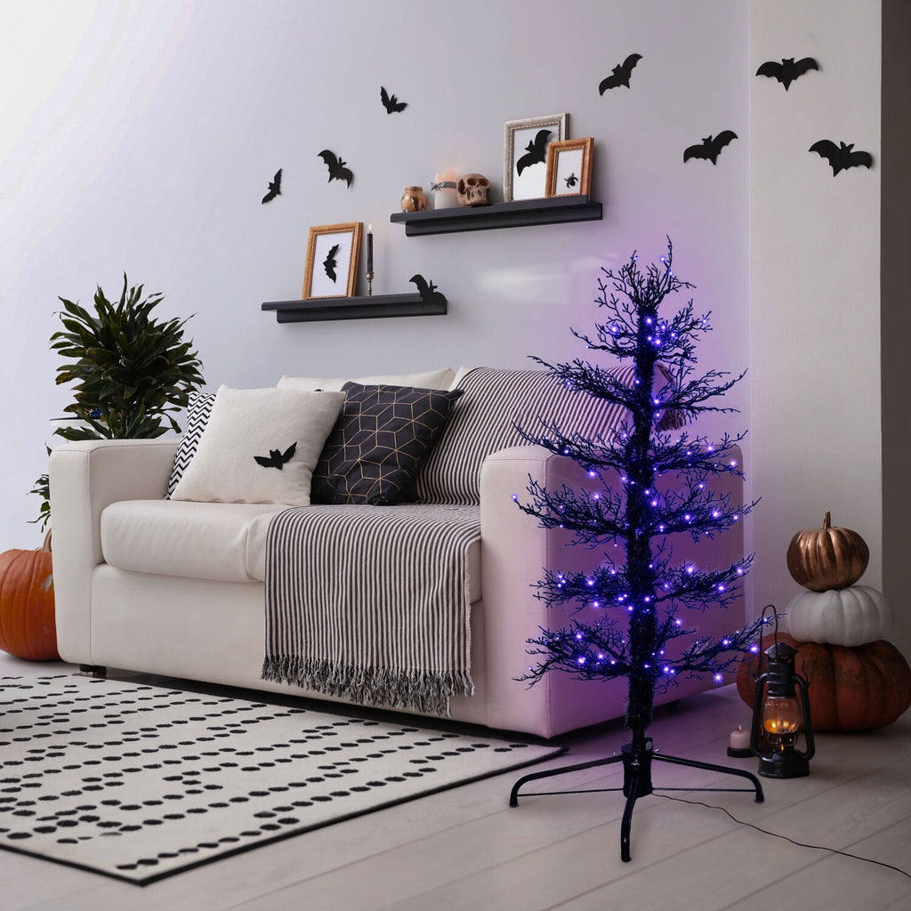 5 ft Dancing Halloween Tree Animatronic, Halloween Decor, HH050DANCETR-PUR