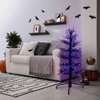 5 ft Dancing Halloween Tree Animatronic, Halloween Decor, HH050DANCETR-PUR