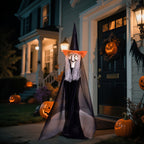 Fun Little Toys 3 Pcs Halloween Witch Decorations, 43" Wicked Witches Decor, Scary Halloween Stakes for Outdoor Graveyard, Garden, Yard, Lawn, Walkway Party Supplies