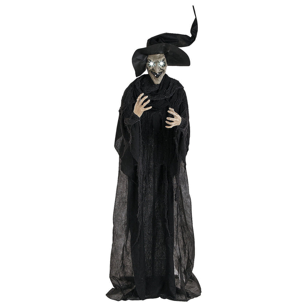 Light-Up Standing Witch Halloween Decoration, Home Decor, Halloween, 1 Pieces
