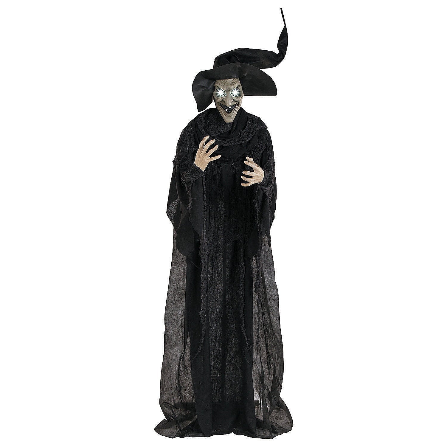 Light-Up Standing Witch Halloween Decoration, Home Decor, Halloween, 1 Pieces