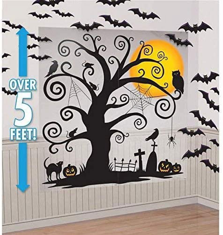 Halloween Deluxe Wall Decorating Kit (32pc)