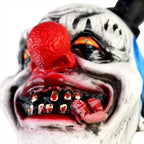 5.9 ft Voice & Sound-Sensor Clown on Tricycle Halloween Animatronic, HHTRIBKCLOWN-1FLSA