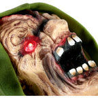4.4 ft Voice-Sensor Impaled Zombie Halloween Animatronic, HHIMPZOMB-1FLSA