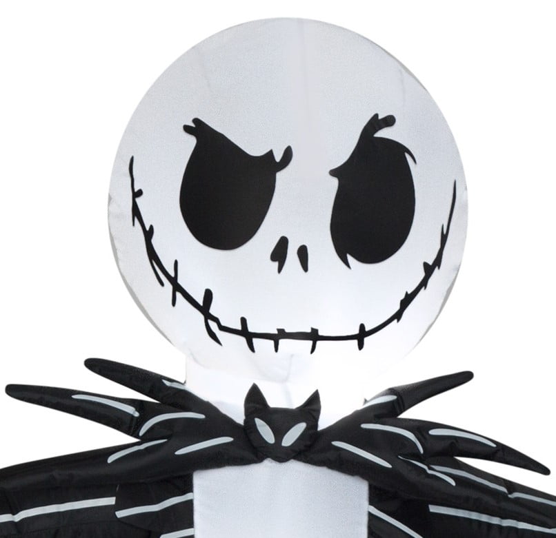 Industries Yard Inflatables Nightmare Before Christmas Halloween Town Scene, 6 ft
