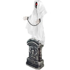4.3 ft Touch-Activated Animated Spectre on Tomb Halloween Accessory, HHRPRTOMB-1FLSA