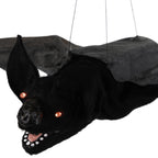 LED Lighted Animated Halloween Bat with Wings - 48"
