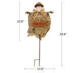 Fall Scarecrow Yard Stake with LED Lights Happy Fall Ya'll Scarecrow Garden Stake Autumn Harvest Halloween Thanksgiving Outdoor Yard Decorations