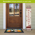 Briarwood Lane Valentine's Double Sided Reversible Pine Porch Leaner 47x9.5 Holiday Pickup Trucks For Valentine's Porch Leaner