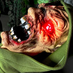 4.4 ft Voice-Sensor Impaled Zombie Halloween Animatronic, HHIMPZOMB-1FLSA