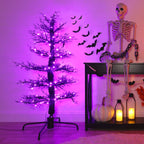5 ft Dancing Halloween Tree Animatronic, Halloween Decor, HH050DANCETR-PUR