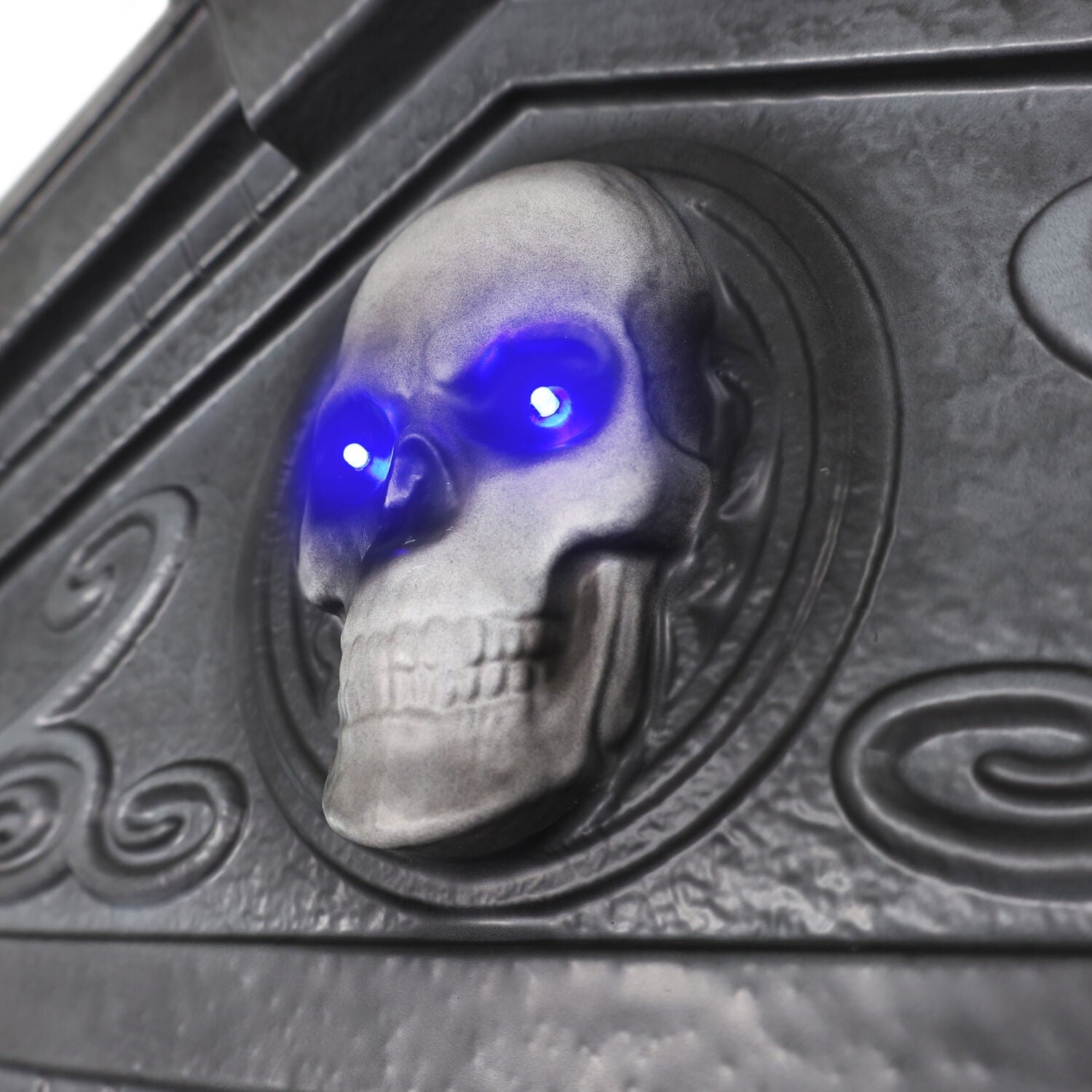 6.7 ft. Motion-Triggered Mausoleum Halloween Animatronic by Tekky, HHMAUSOLEUM-1FLSA