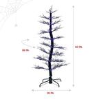 5 ft Dancing Halloween Tree Animatronic, Halloween Decor, HH050DANCETR-PUR
