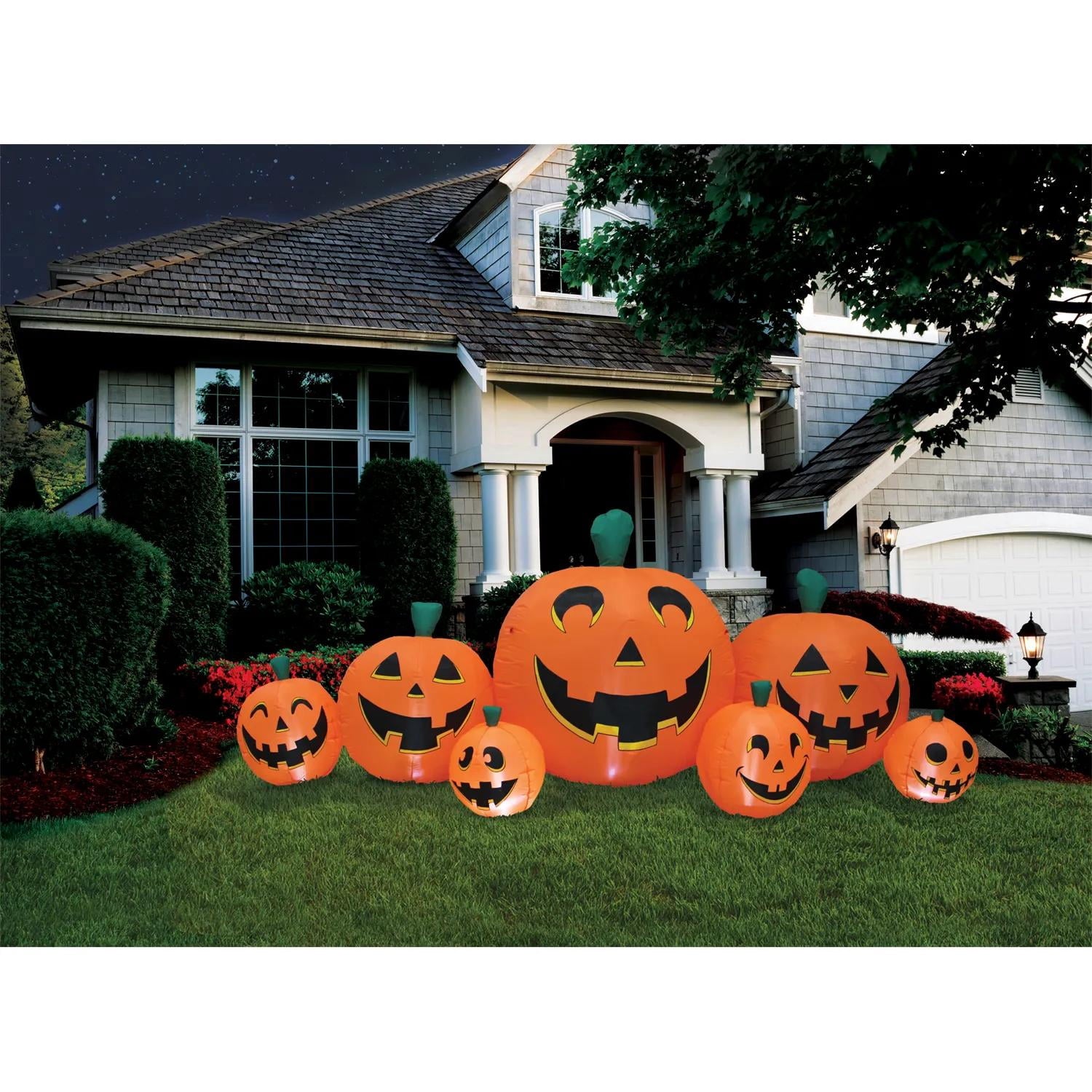 8 ft Inflatable Pumpkin Patch Decoration