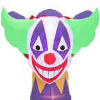Kaleidoscope Clown Airblown Halloween Yard Inflatable, 7.5'