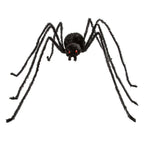 36 1/2" x 5 Ft. 1 3/4" Black Spider with Light-Up Eyes Halloween Decoration