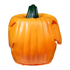 9.75" Jack-O-Lantern Animated Double-Sided Halloween Pumpkin - Orange/Green