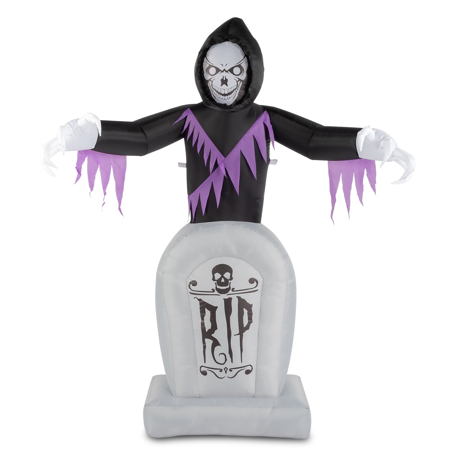 Inflatable Halloween Decoration 6 FT Reaper for Halloween Party Outdoor, Yard, Garden, Lawn Decorations