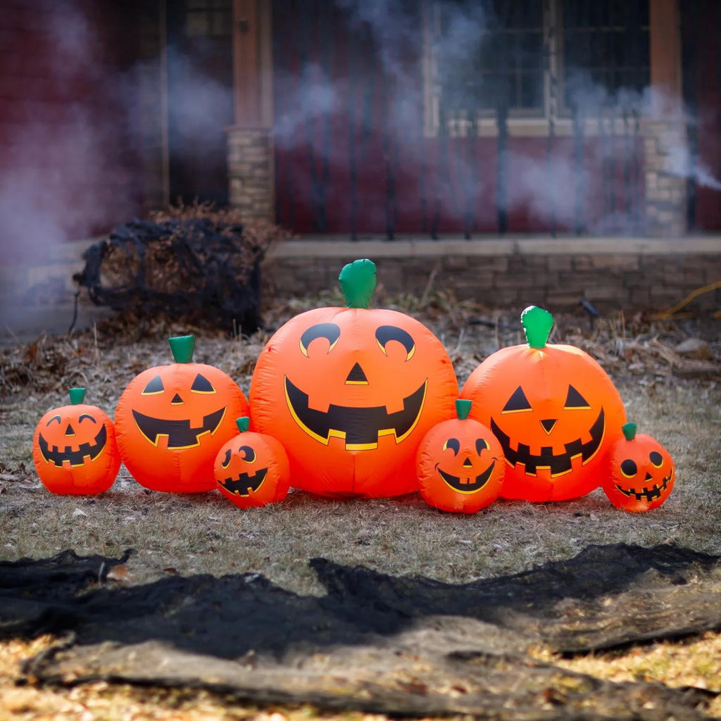 8 ft Inflatable Pumpkin Patch Decoration