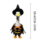 Goose Outfits for 23/17'' Lawn Goose Statue Birthday Halloween Christmas Fall Lawn Goose Clothing Costume Porch Goose Wigs for Outdoor Garden Yard Decor, Halloween Patio Decor