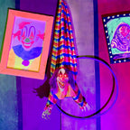 47 in Animatronic Hanging Upside Down Clown with Lights and Sound, Halloween Decoration, HHCLOWN-39HLSA