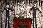 USA Jack Skellington Hanging Prop Halloween Decoration - 4 ft