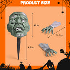 Halloween Zombie Decorations Scary Halloween Decorations Halloween Yard Decorations Halloween Decorations OutdoorLawn, Yard, Patio, Graveyard Decoration, Haunted House Prop
