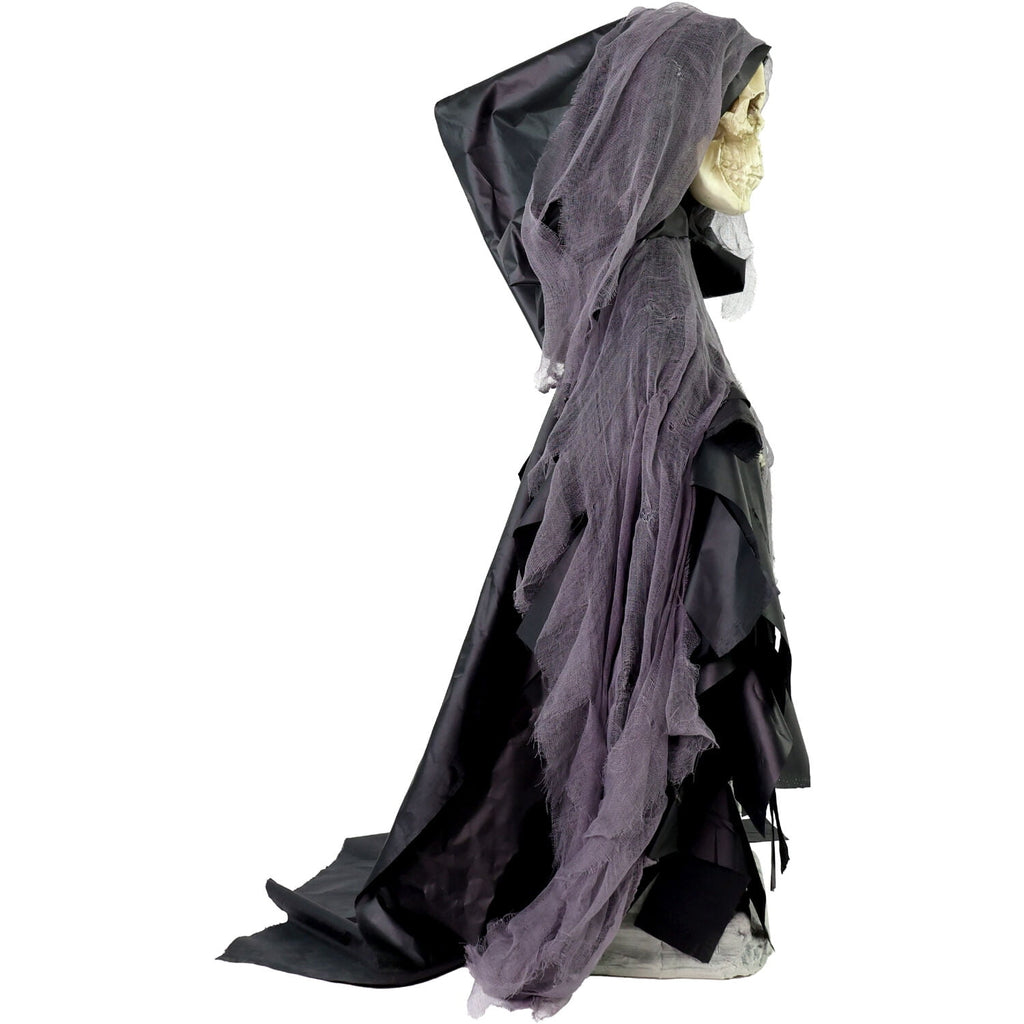 3 ft Touch-Activated Rising Reaper with Tombstone Halloween Accessory, HHRPRTOMB-2FLSA