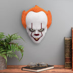 Paladone Halloween White Pennywise Mask, 15.5" x 18.2"