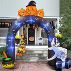 10 FT Halloween Inflatables Archway Outdoor Decorations, Scary Halloween Arch Blow Up Yard Decorations for Front Yard Lawn Garden Decor